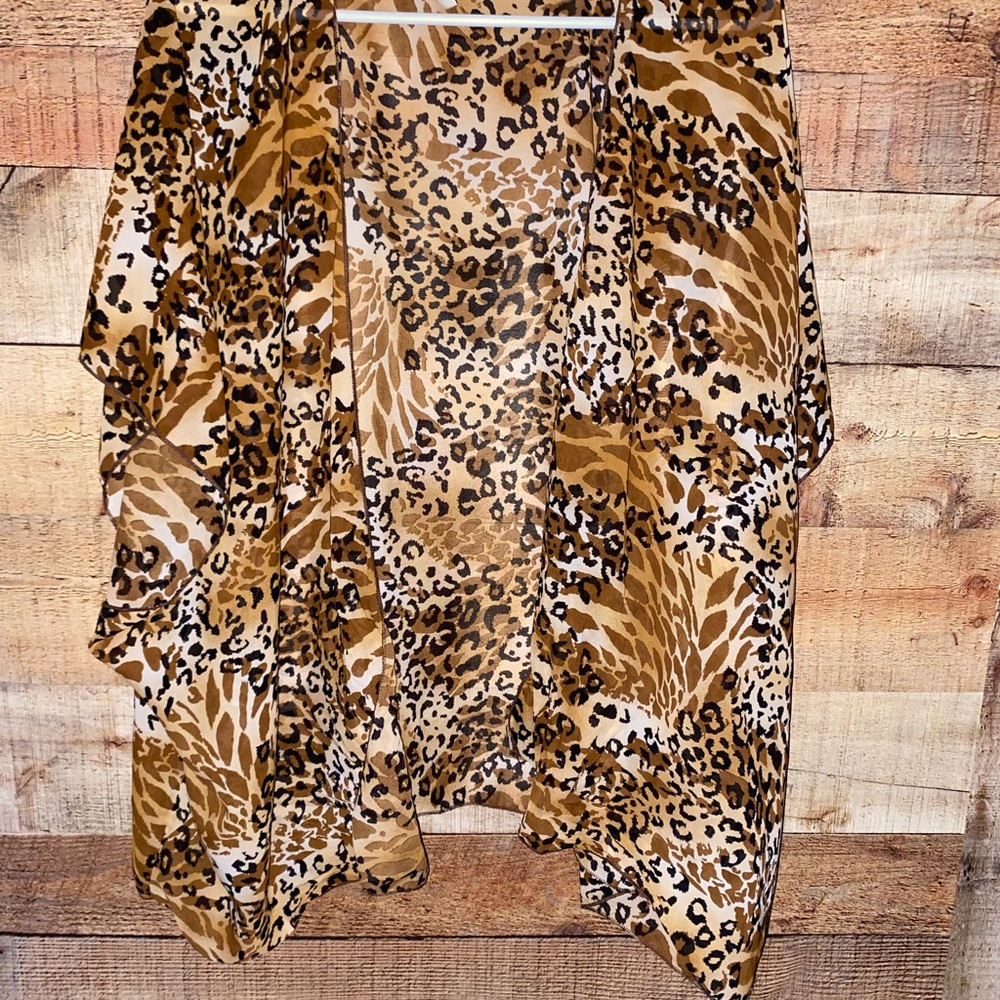 Leopard Print Women's Top